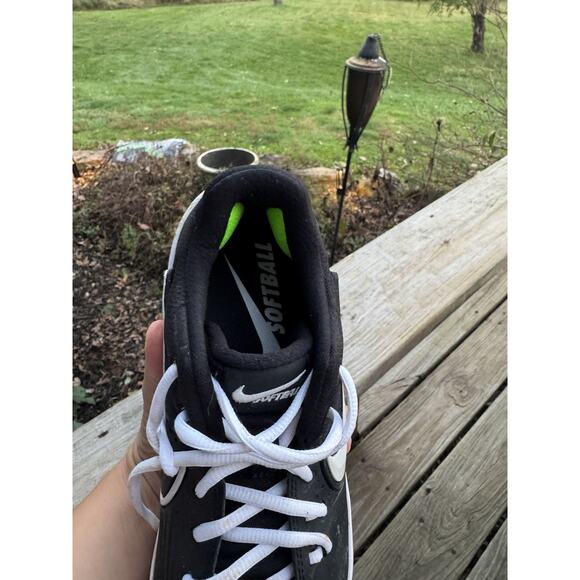 Nike Zoom Hyper Diamond 3 Elite Softball Cleats Metal AV3043-009 Black Size 8.5 - Picture 7 of 9